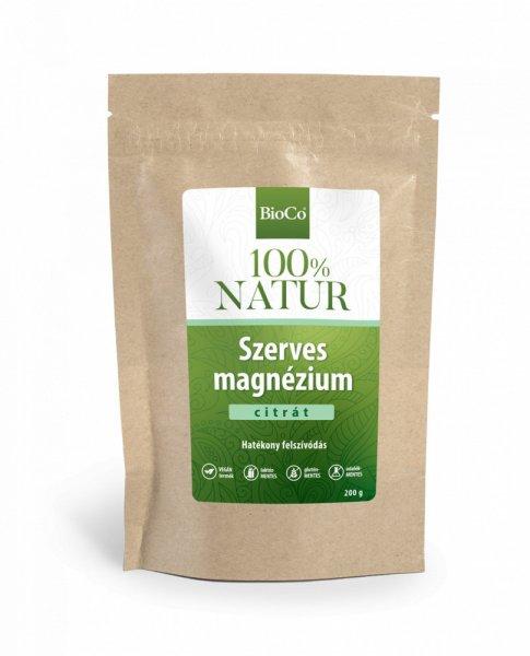Bioco 100% natur szerves magnézium tasakos por 200 g