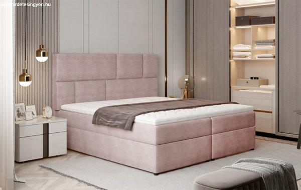 Florence 165x210 boxspring ágy matraccal rózsaszín
