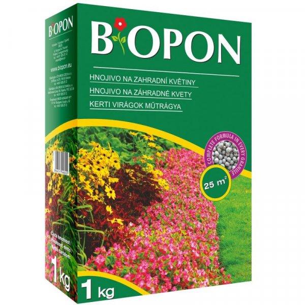 Biopon Virág Műtrágya 1kg Biopon Granulátum 25 M2-Re Elegendő
Többkomponensű Professzionális Ásványi Tápanyag Virágokhoz - B1176