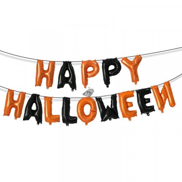 Halloween-i lufi szett - ''Happy Halloween'' felirat -
rögzítő szalaggal
