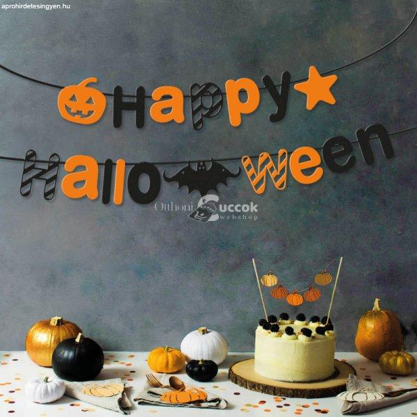 Halloween-i papír girland - ''Happy Halloween'' felirat -
3,5 m