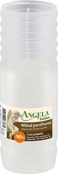 Töltet bolsius Angela Light fehér, 90 óra, 321 g, 67 x 195 mm, paraffin
