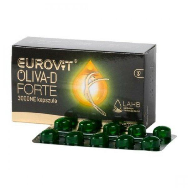 Eurovit Oliva-D Forte 3000 NE kapszula 