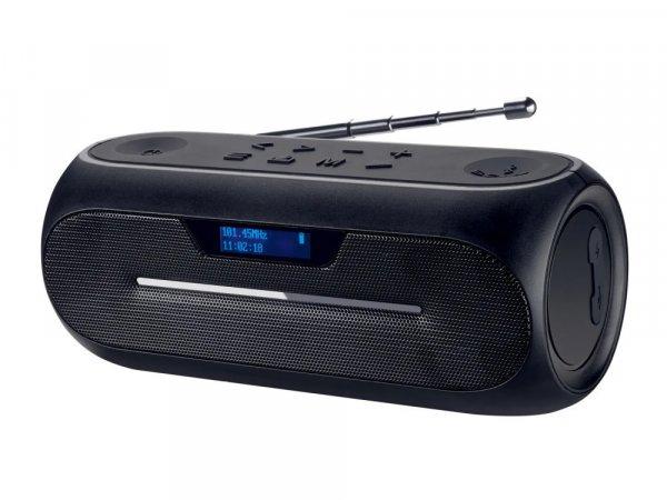 SilverCrest Rhythm Tune 5W DAB+ / FM akkus Bluetooth hangszóró, akkumulátoros
hordozható rádió 18 x 7 x 8 cm
