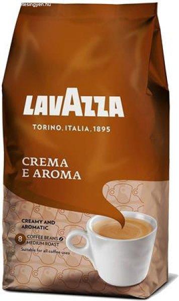 Kávé, pörkölt, szemes, 1000 g, LAVAZZA "Crema e Aroma"