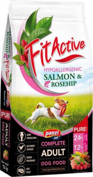 FitActive Pure Hypoallergenic Salmon & Rosehip (2 x 12 kg) 24 kg
