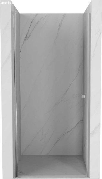 Mexen Pretoria   Zuhany ajtó nyíló 90 cm,  átlátszó , króm -
852-090-000-01-00 Nyiló zuhany ajtó
