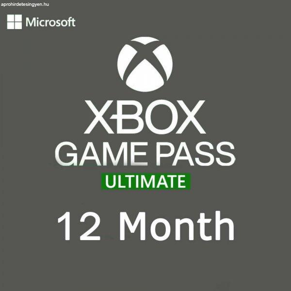 Xbox Game Pass Ultimate - 12 hónap (EU) (Digitális kulcs - Xbox 360 / Xbox One
/ Xbox Series X/S / PC)