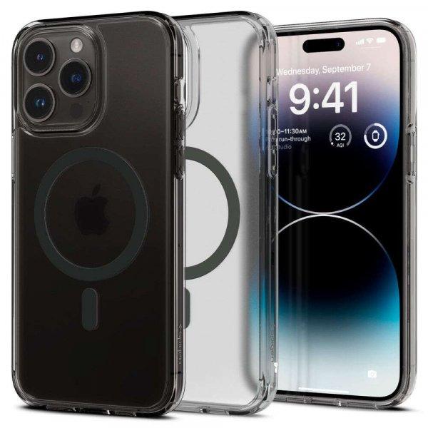Spigen Ultra Hybrid Mag MagSafe Apple iPhone 14 Pro Frost fekete telefontok