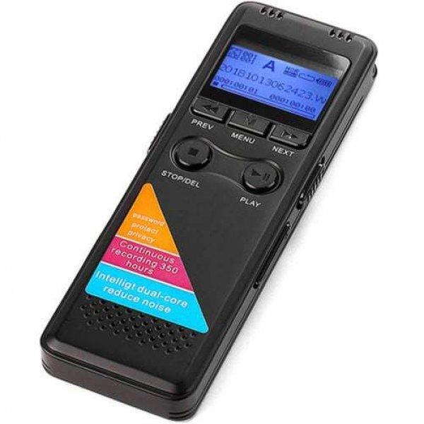 iUni MEP01 professzionális felvevő mikrofon, MP3 lejátszó, 32 GB memória