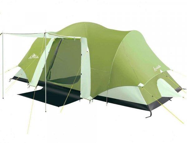 ArcadiVille 4 személyes kemping sátor, zöld