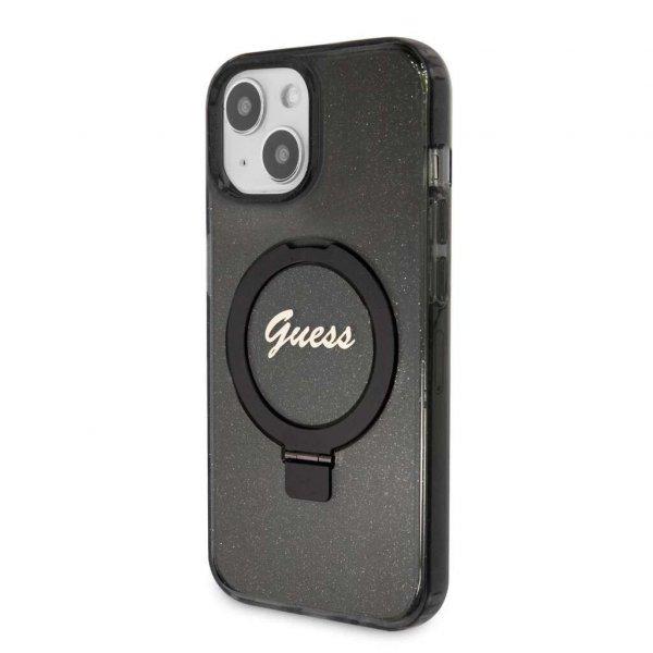Guess tok Fekete Apple Iphone 15 készülékhez GUHMP15SHRSGSK