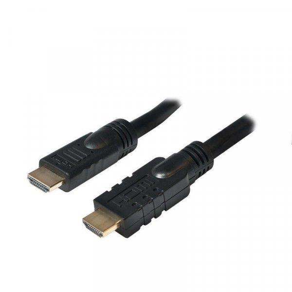 Logilink HDMI kábel, A/M - A/M, 4K/30 Hz, erősítő, 20 m