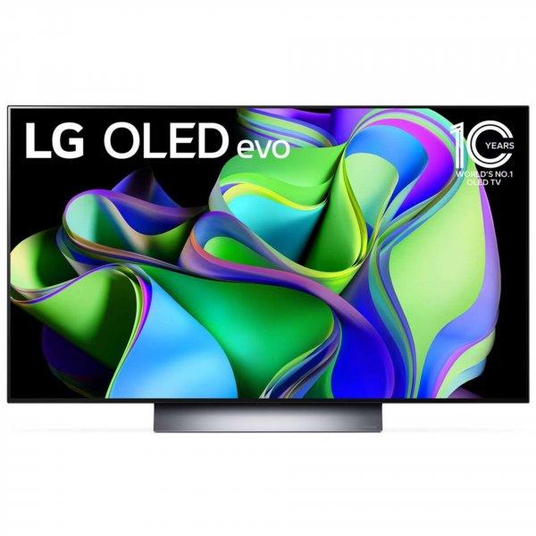 LG OLED48C31LA 4K UHD Smart OLED Evo Televízió, 121 cm, HDR, webOS ThinQ AI