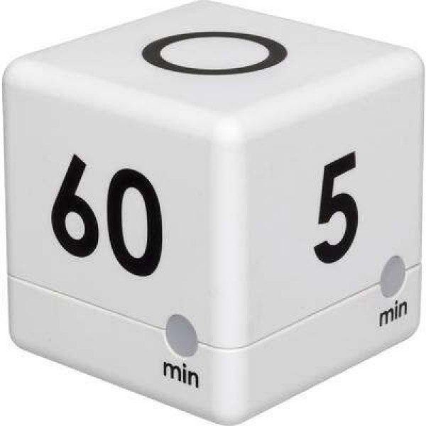 TFA Dostmann Timer Cube Időzítő Fehér digitális