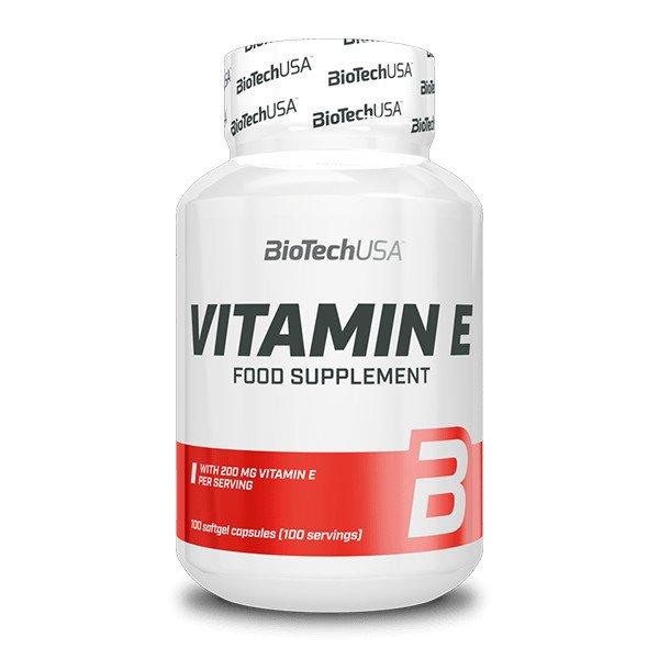 Biotech Vitamin E 100 lágyzselatin kapszula