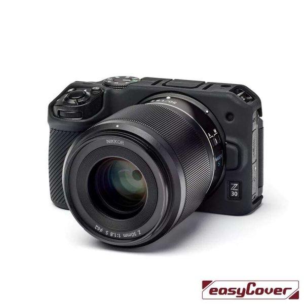 Easy Cover Nikon Z30 Szilikon tok - Fekete