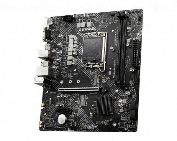 MSI PRO H610M-G DDR4 alaplap Intel H610 LGA 1700 Micro ATX