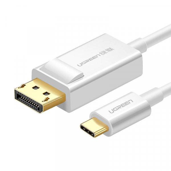 UGREEN Display Port USB-C kábel 1,5 m (fehér)
