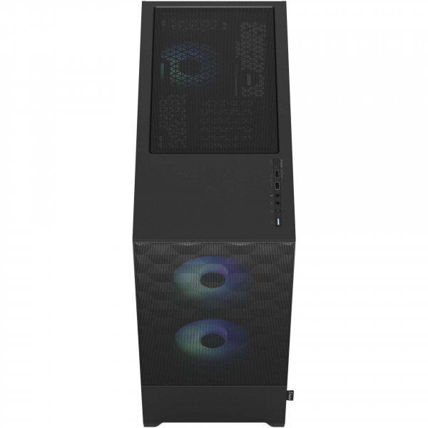 Fractal Design Pop Air RGB Black TG Clear Tint Számítógépház - Fekete