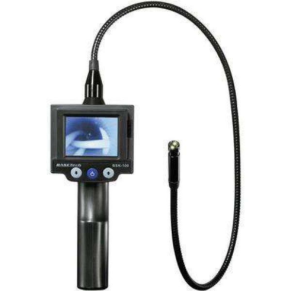 Endoszkóp kamera monitorral O 9,8 mm szonda, hossz 59 cm Basetech BSK-100