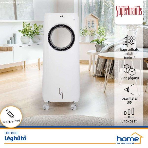 Home by Somogyi lhp800i Home lhp 800i , Ionizációs léghűtő, hordozható
jégakkus mobil klíma, hidegvizes ventilátoros léghűtő, légfertőtlenítő