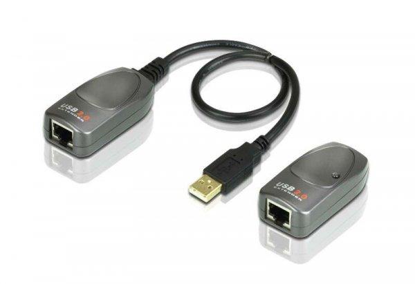 Aten UCE260 USB-A Extender UTP kábelen 60m - Fekete