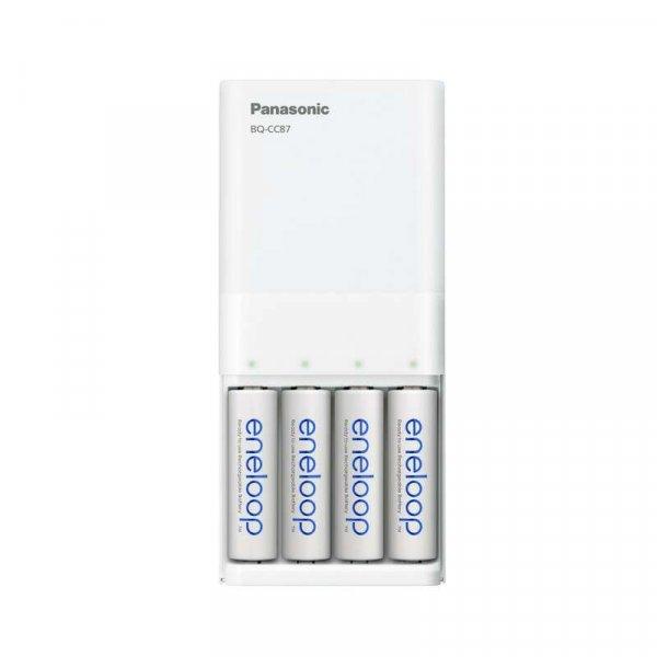 Panasonic Eneloop Smart Plus USB BQ-CC87 4x AA/AAA NiMH Akkumulátor Töltő