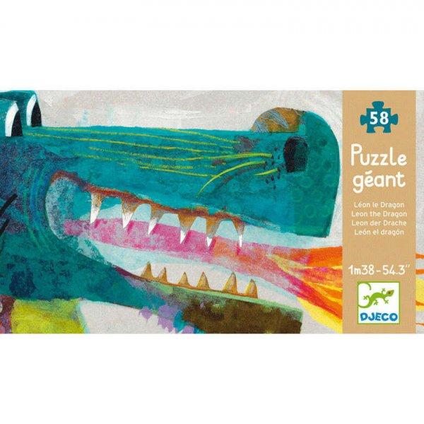 Óriás puzzle - Leon a sárkány - Leon the dragon