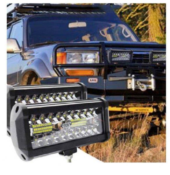 Autós LED reflektor - 120W 165mm IP68 10-30V (BBD)