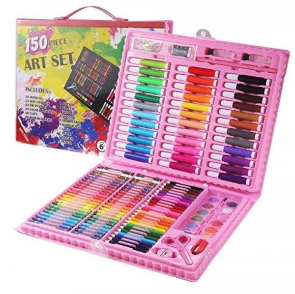 150 részes kreatív festő színező rajzkészlet – rózsaszín (BB-9174)