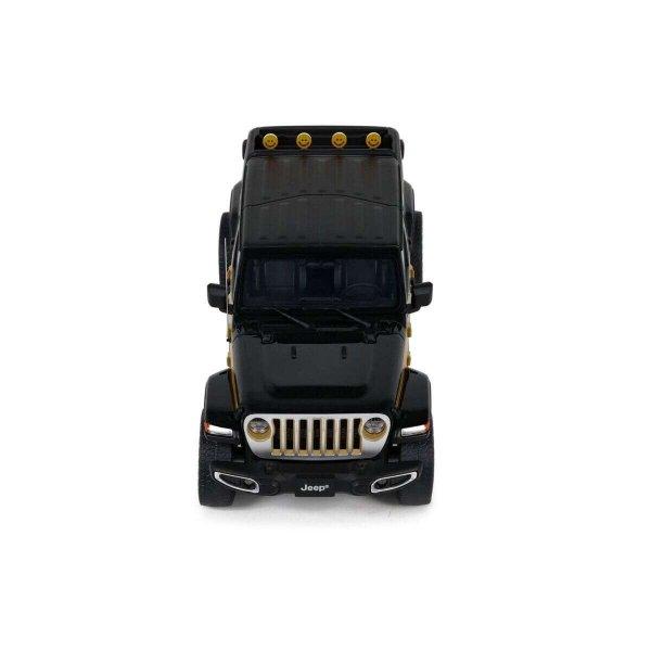 Jeep Gladiator Honcho fekete 2020 modell autó 1:18