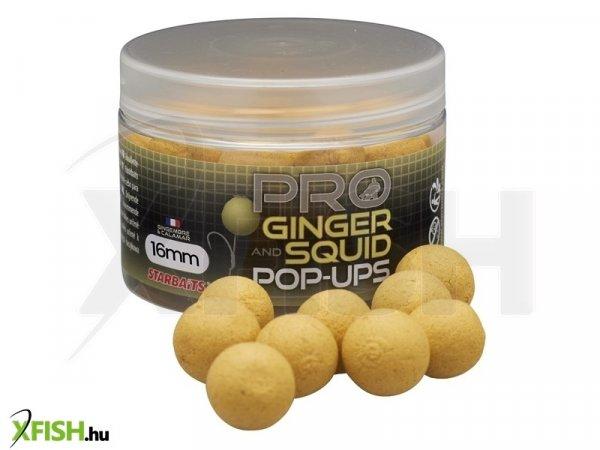 Starbaits Pop Up Pro Bojli Ginger Squid  Gyömbér Tintahal 50 g 12 mm