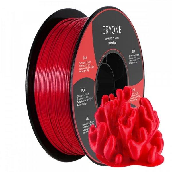 Eryone Standard PLA kína piros (china red) 3D nyomtató Filament 1.75mm,
1kg/tekercs