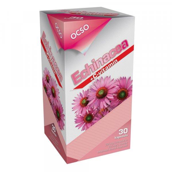 OCSO Echinacea + C-vitamin 30 kapszula