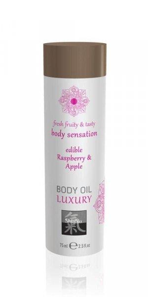  Luxury body oil edible - Raspberry & Apple 75ml 