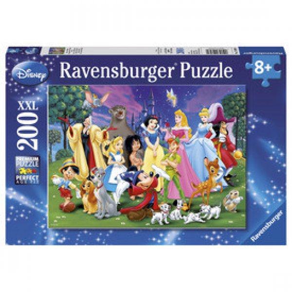 Ravensburger Puzzle 200 db - Disney kedvencek