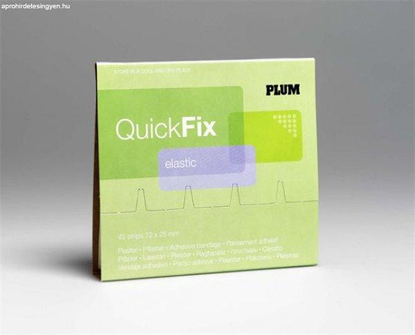 Sebtapasz utántöltő "Quick Fix",45 darabos, rugalmas textil, PLUM