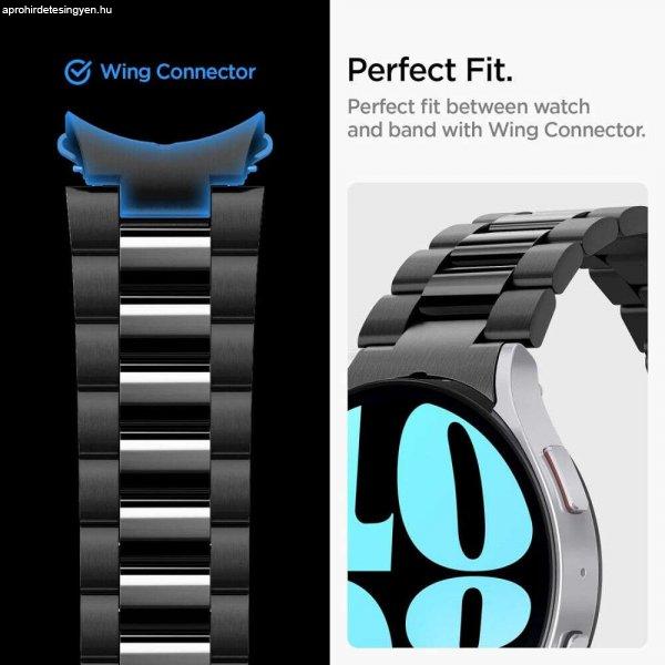 Spigen Modern Fit Band Samsung Galaxy Watch 6 (44 Mm) fekete - okosóra szíj