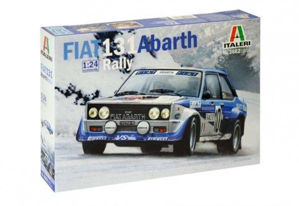 Italeri Fiat 131 Abarth Rally autó műanyag modell (1:24)
