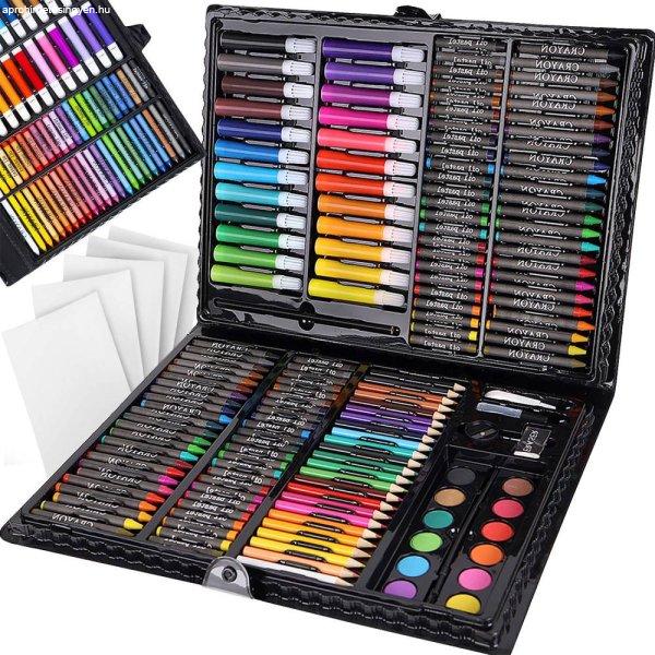 168 részes kreatív festő színező rajzkészlet -
fekete (BBJ)