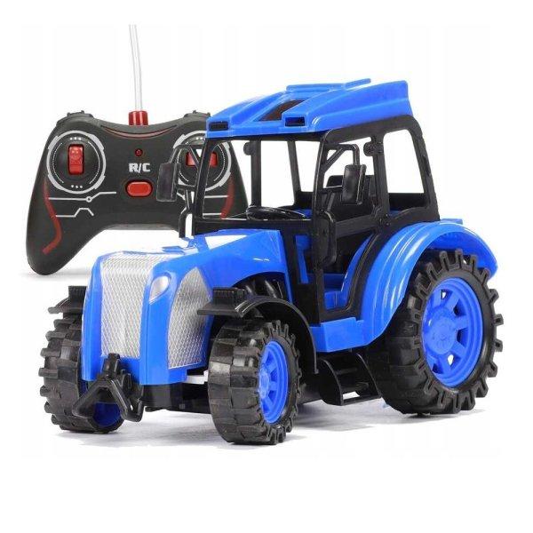 Távirányítós, akkumulátoros játék traktor -
minden irányba jól manőverezhető (BBJ)