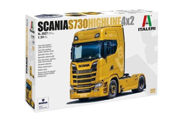 Italeri Scania S730 Highline 4x2 teherautó műanyag makett (1:24)