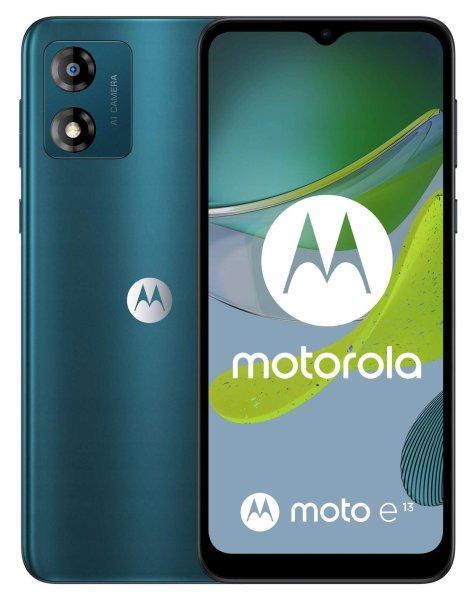 Motorola Moto E13 DS 2GB, 64GB Dual SIM Okostelefon, zöld