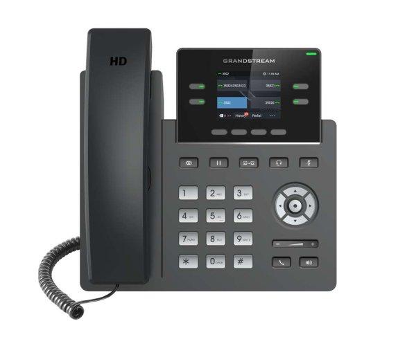 Grandstream GRP2612W VoIP Telefon - Fekete