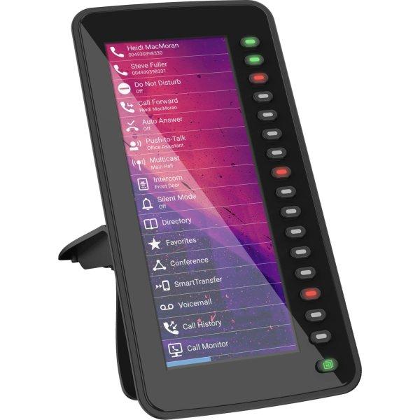 Snom D7C Asztali Telefon LCD Bővítőmodul - Fekete