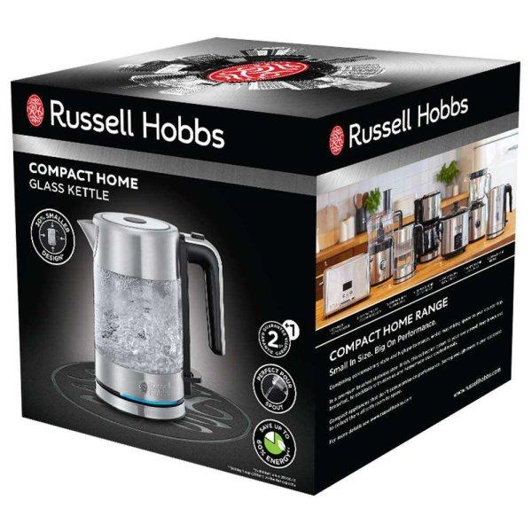 Russell Hobbs Compact Home 0,8L Vízforraló - Üveg