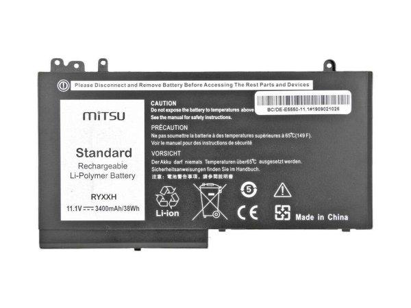 MITSU Dell Latitude E5450 / E5550 Notebook akkumulátor 38Wh
