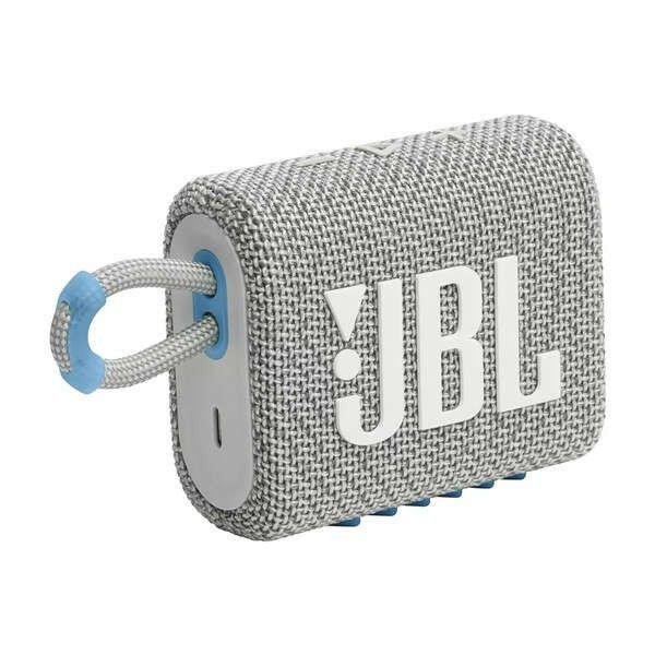 JBL Go 3 ECO Bluetooth Hangszóró, Fehér