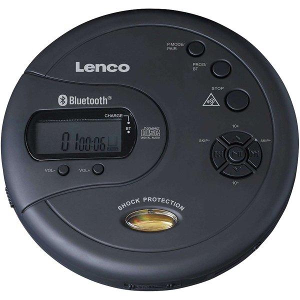 Lenco CD-300 Discman Hordozható CD lejátszó - Fekete